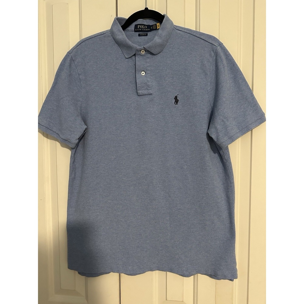 Polo Ralph Lauren Men's Classic Fit Blue Short Sleeve Polo SIZE XL